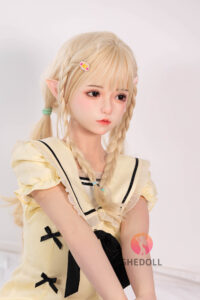 Ailin – Silicone 148cm 58.27 D-CUP 34kg 74.96lbs Sex Doll Big Booty Anime Japanese Sex Doll SHE-S148-0189 38