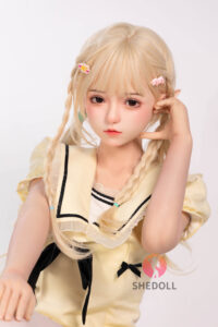 Ailin – Silicone 148cm 58.27 D-CUP 34kg 74.96lbs Sex Doll Big Booty Anime Japanese Sex Doll SHE-S148-0189 40