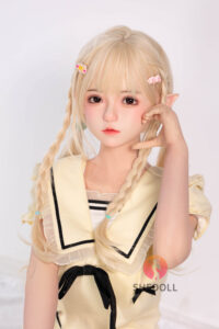 Ailin – Silicone 148cm 58.27 D-CUP 34kg 74.96lbs Sex Doll Big Booty Anime Japanese Sex Doll SHE-S148-0189 41