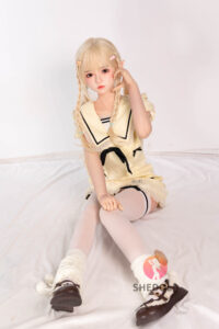 Ailin – Silicone 148cm 58.27 D-CUP 34kg 74.96lbs Sex Doll Big Booty Anime Japanese Sex Doll SHE-S148-0189 42