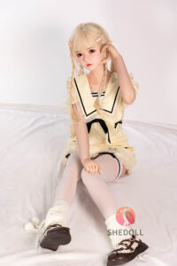 Ailin – Silicone 148cm 58.27 D-CUP 34kg 74.96lbs Sex Doll Big Booty Anime Japanese Sex Doll SHE-S148-0189 43