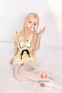 Ailin – Silicone 148cm 58.27 D-CUP 34kg 74.96lbs Sex Doll Big Booty Anime Japanese Sex Doll SHE-S148-0189 47