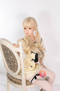 Ailin – Silicone 148cm 58.27 D-CUP 34kg 74.96lbs Sex Doll Big Booty Anime Japanese Sex Doll SHE-S148-0189 6