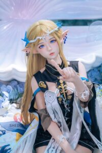 Ailin – Silicone 152cm 59.84 A-CUP 36kg 79.37lbs Sex Doll Small Breast Anime Sex Doll SHE-S152-0160 13