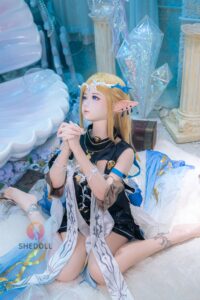Ailin – Silicone 152cm 59.84 A-CUP 36kg 79.37lbs Sex Doll Small Breast Anime Sex Doll SHE-S152-0160 14