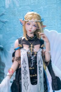 Ailin – Silicone 152cm 59.84 A-CUP 36kg 79.37lbs Sex Doll Small Breast Anime Sex Doll SHE-S152-0160 20