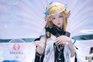 Ailin – Silicone 152cm 59.84 A-CUP 36kg 79.37lbs Sex Doll Small Breast Anime Sex Doll SHE-S152-0160 28