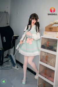 Ailin – Silicone 156cm 61.42 E-CUP 42kg 92.59lbs Sex Doll Big Booty Anime Japanese Sex Doll SHE-S156-0144 7
