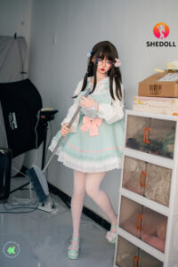 Ailin – Silicone 156cm 61.42 E-CUP 42kg 92.59lbs Sex Doll Big Booty Anime Japanese Sex Doll SHE-S156-0191 6
