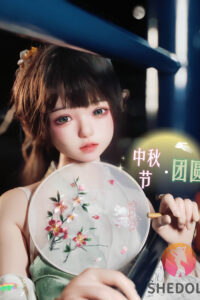 Ailin – Silicone 156cm 61.42 E-CUP 42kg 92.59lbs Sex Doll Big Booty Cute Chinese Sex Doll SHE-S156-0066 12