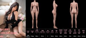 Aki – Silicone 160cm 62.99 F-CUP 31kg 68.34lbs Sex Doll Big Booty Anime Japanese Sex Doll JSD-S160-0004 26