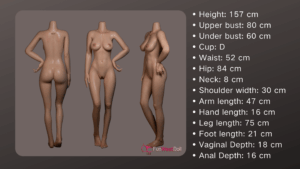 Alexa – Silicone 157cm 61.81 E-CUP 32kg 70.55lbs Sex Doll Big Booty Anime Asian Sex Doll FWD-S157-0006 34