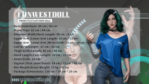 Alexa – Silicone 157cm 61.81 E-CUP 32kg 70.55lbs Sex Doll Big Booty Anime Asian Sex Doll FWD-S157-0006 38