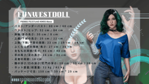 Alexa – Silicone 157cm 61.81 E-CUP 32kg 70.55lbs Sex Doll Big Booty Anime Asian Sex Doll FWD-S157-0006 39