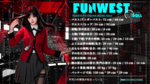 Alice – Silicone 159cm 62.6 B-CUP 34kg 74.96lbs Sex Doll Big Booty Anime Japanese Sex Doll FWD-S159-0015 83