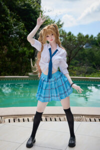 Asuka Eva – Silicone 163cm 64.17 D-CUP Sex Doll Big Boobs Anime Japanese Sex Doll STP-S163-0093 3