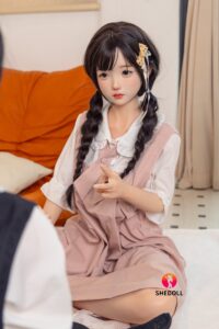 Beizhinanxi – Silicone 148cm 58.27 D-CUP 34kg 74.96lbs Sex Doll Big Booty Anime Japanese Sex Doll SHE-S148-0014 15