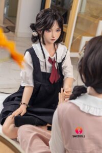 Beizhinanxi – Silicone 148cm 58.27 D-CUP 34kg 74.96lbs Sex Doll Big Booty Anime Japanese Sex Doll SHE-S148-0014 16