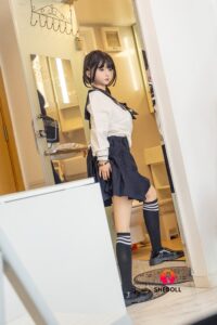 Beizhinanxi – Silicone 148cm 58.27 D-CUP 34kg 74.96lbs Sex Doll Big Booty Anime Japanese Sex Doll SHE-S148-0014 2