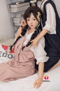 Beizhinanxi – Silicone 148cm 58.27 D-CUP 34kg 74.96lbs Sex Doll Big Booty Anime Japanese Sex Doll SHE-S148-0014 26
