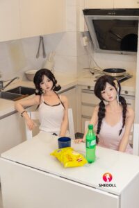 Beizhinanxi – Silicone 148cm 58.27 D-CUP 34kg 74.96lbs Sex Doll Big Booty Anime Japanese Sex Doll SHE-S148-0014 32