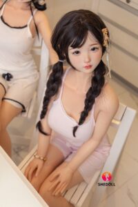 Beizhinanxi – Silicone 148cm 58.27 D-CUP 34kg 74.96lbs Sex Doll Big Booty Anime Japanese Sex Doll SHE-S148-0014 33