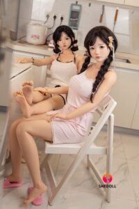 Beizhinanxi – Silicone 148cm 58.27 D-CUP 34kg 74.96lbs Sex Doll Big Booty Anime Japanese Sex Doll SHE-S148-0014 34