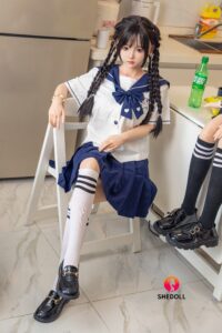 Beizhinanxi – Silicone 148cm 58.27 D-CUP 34kg 74.96lbs Sex Doll Big Booty Anime Japanese Sex Doll SHE-S148-0014 61