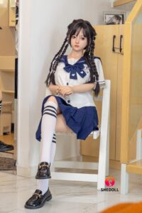 Beizhinanxi – Silicone 148cm 58.27 D-CUP 34kg 74.96lbs Sex Doll Big Booty Anime Japanese Sex Doll SHE-S148-0014 66
