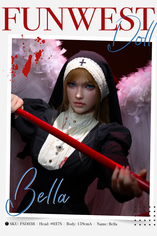 Bella - Silicone 159cm/62.6" B-CUP 34kg/74.96lbs Sex Doll