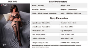 Belle – Silicone 163cm 64.17 J-CUP 43kg 94.8lbs Sex Doll Big Booty Asian Sex Doll XTD-S163-0011 30