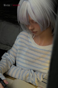 Biyanliuli – Silicone 153cm 60.24 A-CUP 27kg 59.52lbs Sex Doll Big Booty Anime Japanese Sex Doll YHD-S153-0094 22