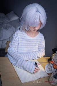 Biyanliuli – Silicone 153cm 60.24 A-CUP 27kg 59.52lbs Sex Doll Big Booty Anime Japanese Sex Doll YHD-S153-0094 5
