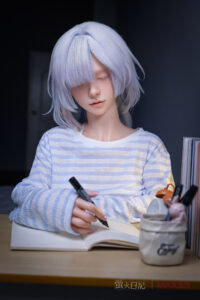 Biyanliuli – Silicone 153cm 60.24 A-CUP 27kg 59.52lbs Sex Doll Big Booty Anime Japanese Sex Doll YHD-S153-0094 6