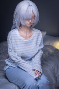Biyanliuli – Silicone 153cm 60.24 A-CUP 27kg 59.52lbs Sex Doll Big Booty Anime Japanese Sex Doll YHD-S153-0094 8