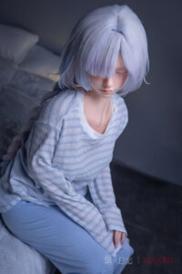 Biyanliuli – Silicone 153cm 60.24 A-CUP 27kg 59.52lbs Sex Doll Big Booty Anime Japanese Sex Doll YHD-S153-0094 9