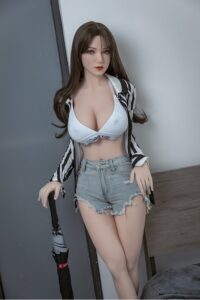 C33 – TPE 165cm 64.96 G-CUP 37kg 81.57lbs Sex Doll Big Boobs Cute Asian Sex Doll JXD-T165-0032 4