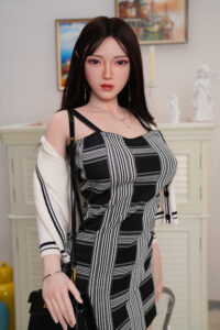 C47S – Silicone 170cm 66.93 F-CUP 30kg 66.14lbs Sex Doll Big Boobs Chinese Sex Doll JXD-S170-0073 1