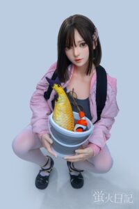 Caicaizi – Silicone 151cm 59.45 A-CUP 32.5kg 71.65lbs Sex Doll Small Breast Anime Japanese Sex Doll YHD-S151-0001 1