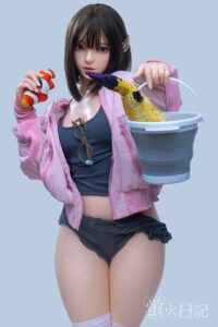 Caicaizi – Silicone 151cm 59.45 A-CUP 32.5kg 71.65lbs Sex Doll Small Breast Anime Japanese Sex Doll YHD-S151-0001 16