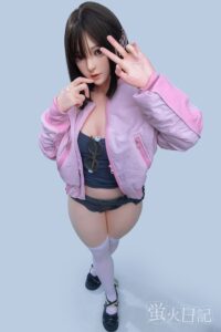 Caicaizi – Silicone 151cm 59.45 A-CUP 32.5kg 71.65lbs Sex Doll Small Breast Anime Japanese Sex Doll YHD-S151-0001 18