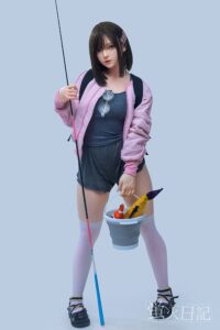 Caicaizi – Silicone 151cm 59.45 A-CUP 32.5kg 71.65lbs Sex Doll Small Breast Anime Japanese Sex Doll YHD-S151-0001 19