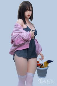 Caicaizi – Silicone 151cm 59.45 A-CUP 32.5kg 71.65lbs Sex Doll Small Breast Anime Japanese Sex Doll YHD-S151-0001 9