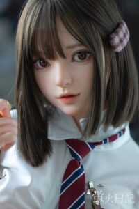 Caicaizi – Silicone 151cm 59.45 A-CUP 32.5kg 71.65lbs Sex Doll Small Breast Anime Japanese Sex Doll YHD-S151-0002 10