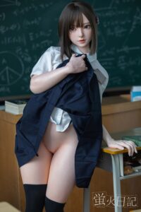 Caicaizi – Silicone 151cm 59.45 A-CUP 32.5kg 71.65lbs Sex Doll Small Breast Anime Japanese Sex Doll YHD-S151-0002 15