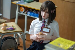 Caicaizi – Silicone 151cm 59.45 A-CUP 32.5kg 71.65lbs Sex Doll Small Breast Anime Japanese Sex Doll YHD-S151-0002 19