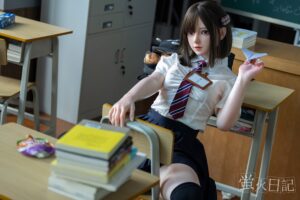 Caicaizi – Silicone 151cm 59.45 A-CUP 32.5kg 71.65lbs Sex Doll Small Breast Anime Japanese Sex Doll YHD-S151-0002 24
