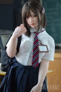 Caicaizi – Silicone 151cm 59.45 A-CUP 32.5kg 71.65lbs Sex Doll Small Breast Anime Japanese Sex Doll YHD-S151-0002 8