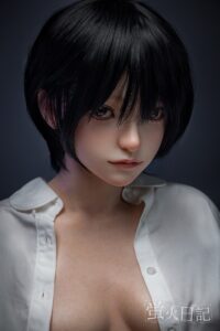 Caicaizi – Silicone 151cm 59.45 A-CUP 32.5kg 71.65lbs Sex Doll Small Breast Anime Japanese Sex Doll YHD-S151-0011 5