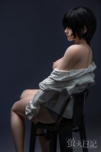 Caicaizi – Silicone 151cm 59.45 A-CUP 32.5kg 71.65lbs Sex Doll Small Breast Anime Japanese Sex Doll YHD-S151-0011 9